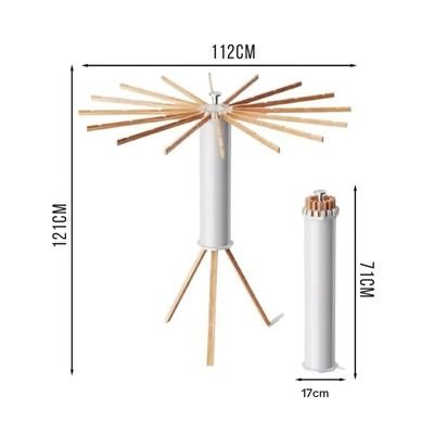 Etendoir a linge "octopus" bois