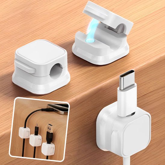 Magnetic-Cable™ | Clips magnetiques pour câbles