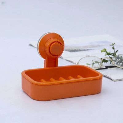 porte-savon-ventouse-orange