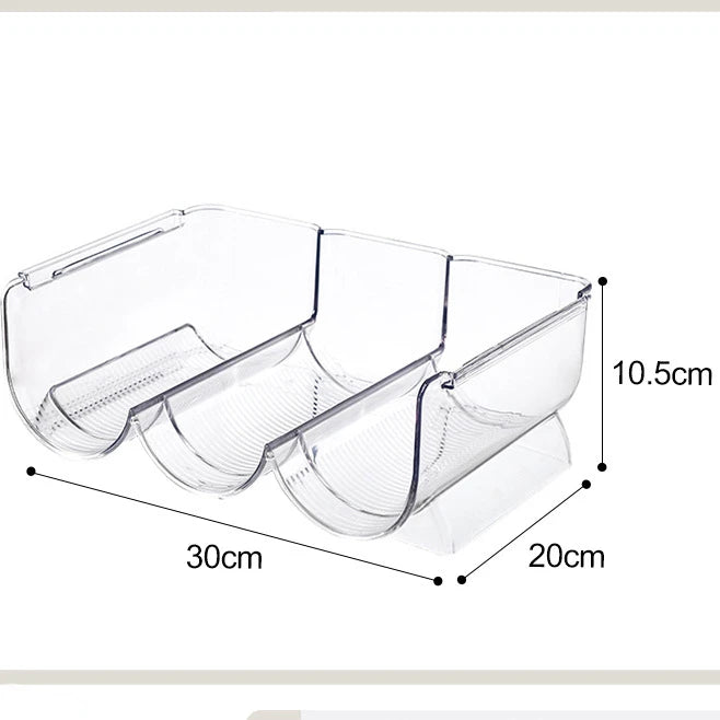 Range bouteille transparent