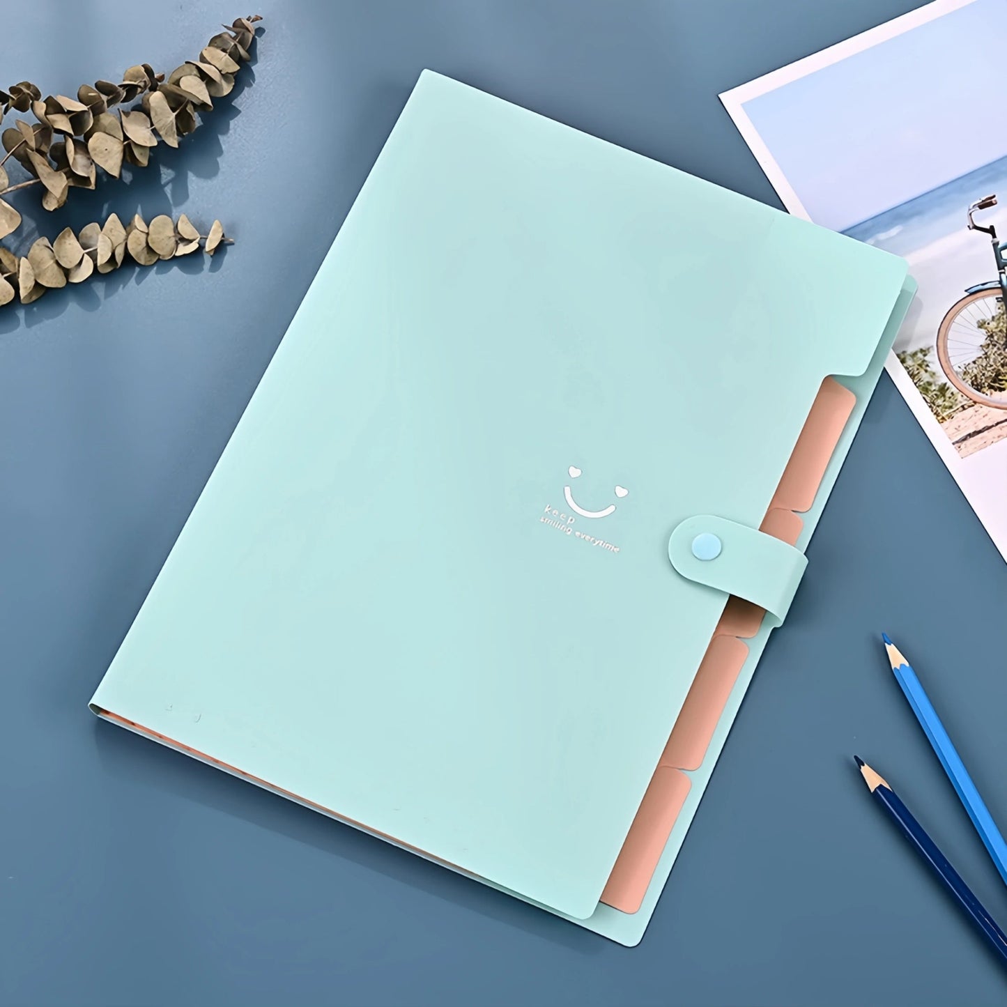 range-document-pochette-chemise-bleu