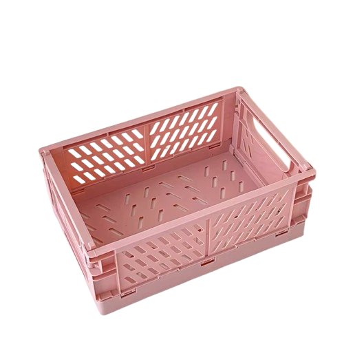 caisse-rangement-plastique-rose