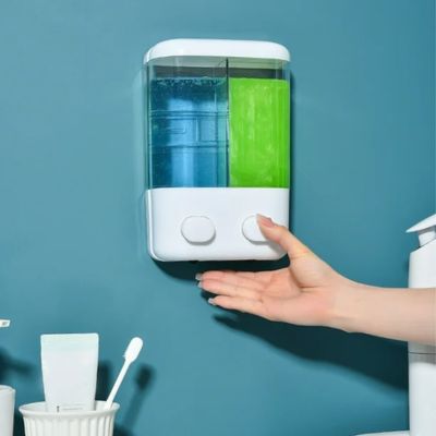 distributeur-à-savon-mural-gel-douche