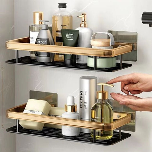 etagere-de-douche-doree