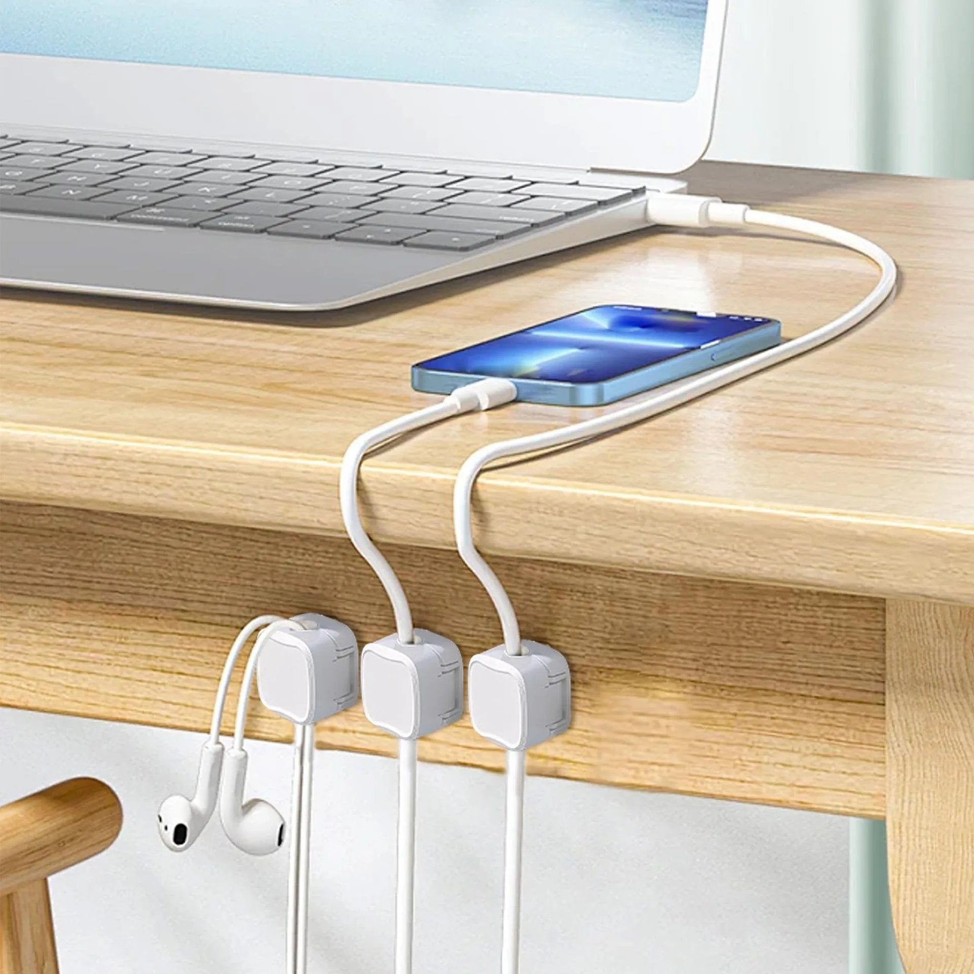 Magnetic - Cable™ | Clips magnetiques pour câbles - OptiHomea