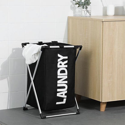 panier-à-linge-pliable-noir