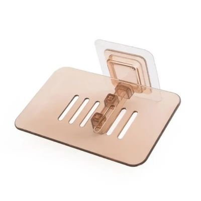 porte-savon-mural-rose
