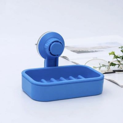 porte-savon-ventouse-bleu