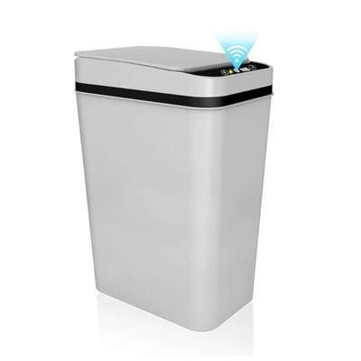 poubelle-salle-de-bain-intelligente-grise