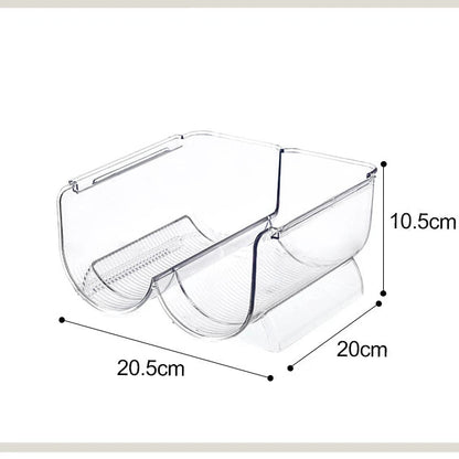 Range bouteille transparent