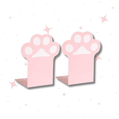 serre-livre-pattes-de-chat-rose