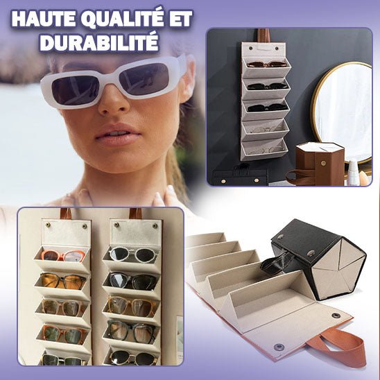 SunCase™ | Etui multiple de lunettes - OptiHomea