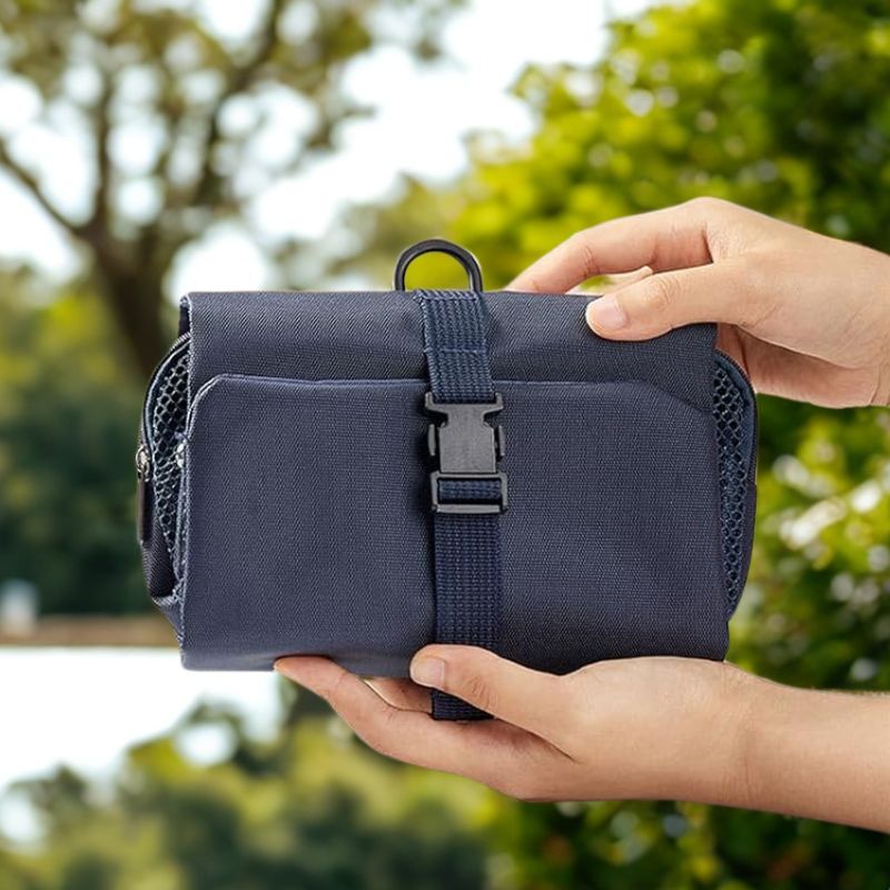 Trousse de toilette homme resserrable